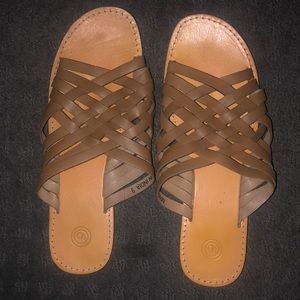 Urban Outfitters Women’s Brown Slides